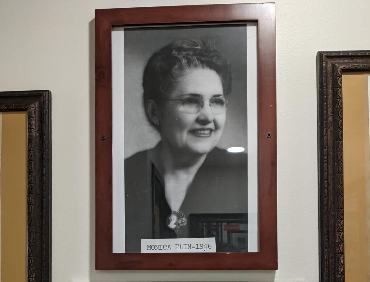 Portraits in the hallway at Barrio Charro for newsletter